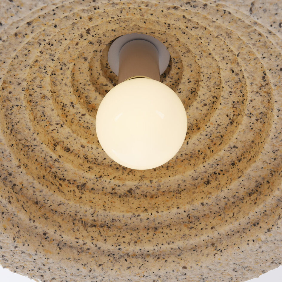 Lampa wisząca Wabi-Sabi Amai Ø40 cm - terrazzo beżowe