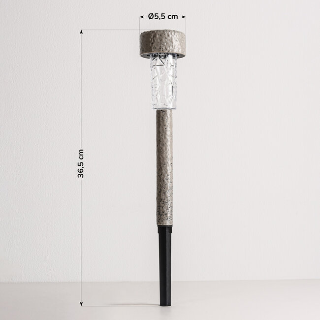 Solarne reflektory ogrodowe Zonix - zestaw 5