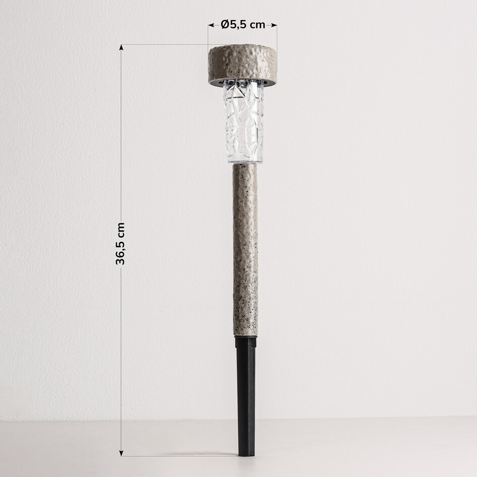 Solarne reflektory ogrodowe Zonix - zestaw 5