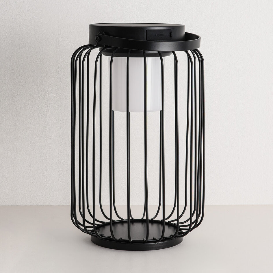 Lampa solarna Luxon - Czarne