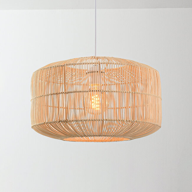 Rattan lampa wisząca Alvara