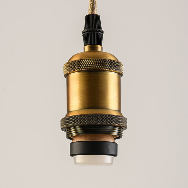 3,5W E27 lampa LED, Ø35mm z czarnym obrotowym pierścieniem, 3-stopniowo ściemnialne, 2700K - Pico