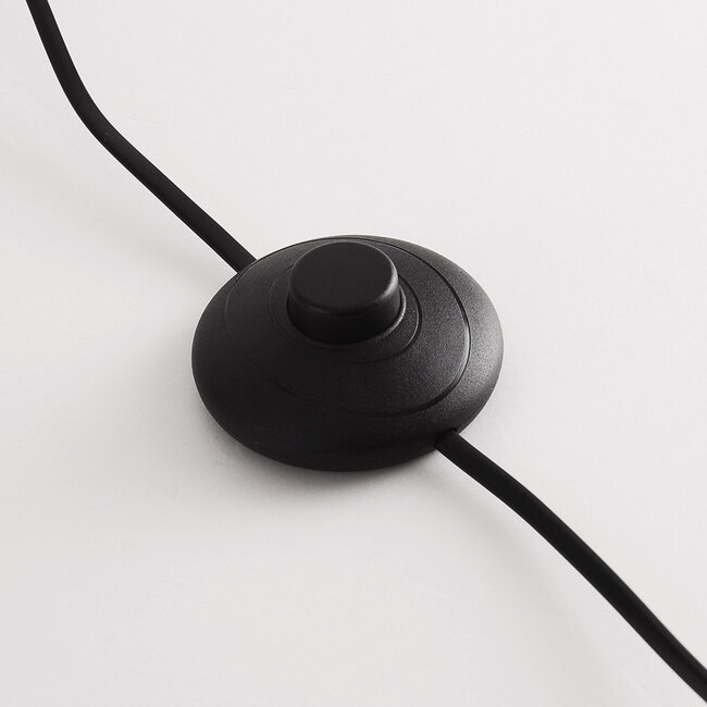 Lampa podłogowa Rumi z zielonej tkaniny