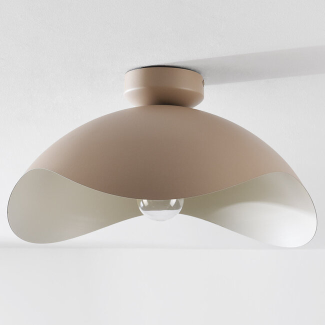 Wabi-Sabi lampa sufitowa Casthano - piaskowo-szarobrązowe