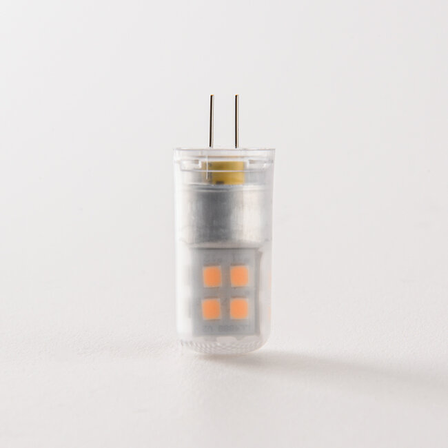 Ściemnialna lampa LED G4, matowa, 2700K, 2,1W