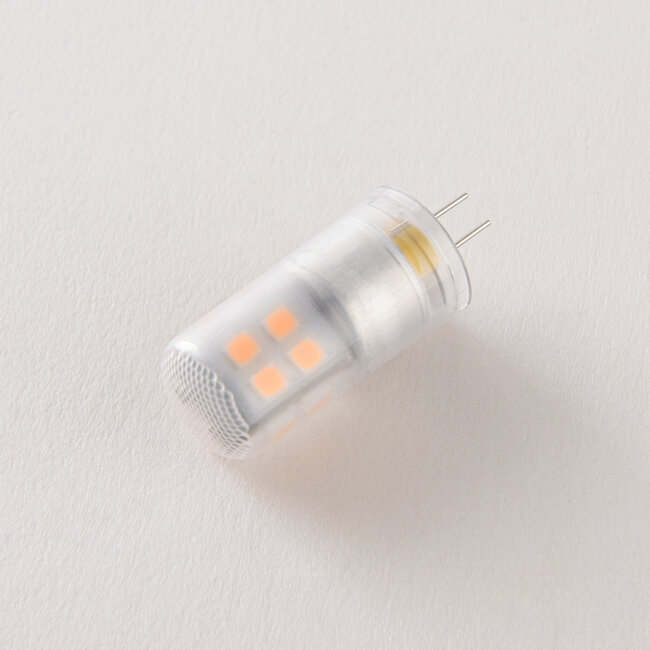 Ściemnialna lampa LED G4, matowa, 2700K, 2,1W