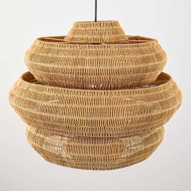 Lampa wisząca z rattanu Amiro Ø51 cm