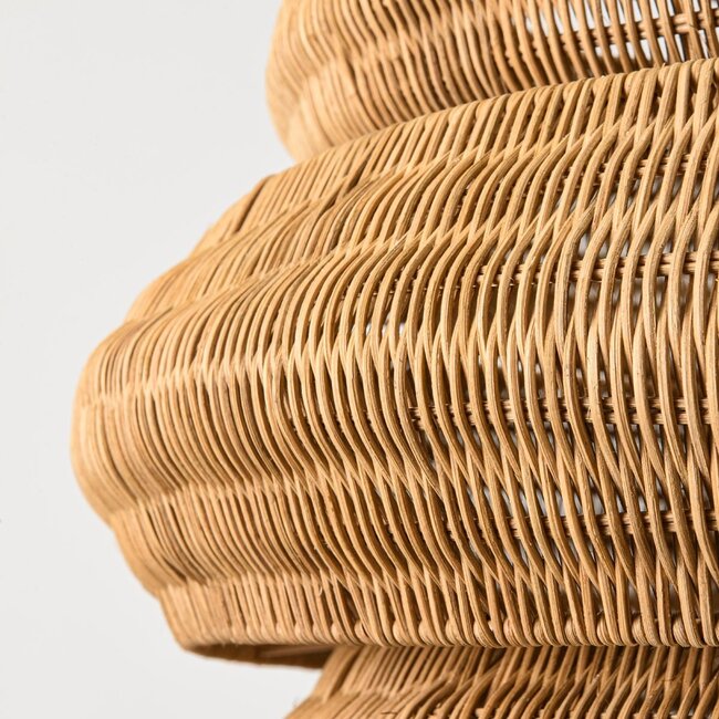 Lampa wisząca z rattanu Amiro Ø51 cm