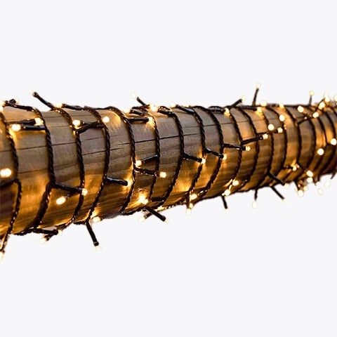 Oświetlenie świąteczne bez możliwości łączenia