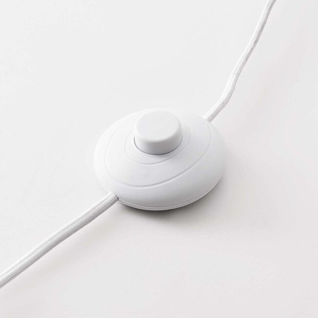 3 światła beżowa lampa podłogowa Avane z regulowanymi lnianymi kloszami