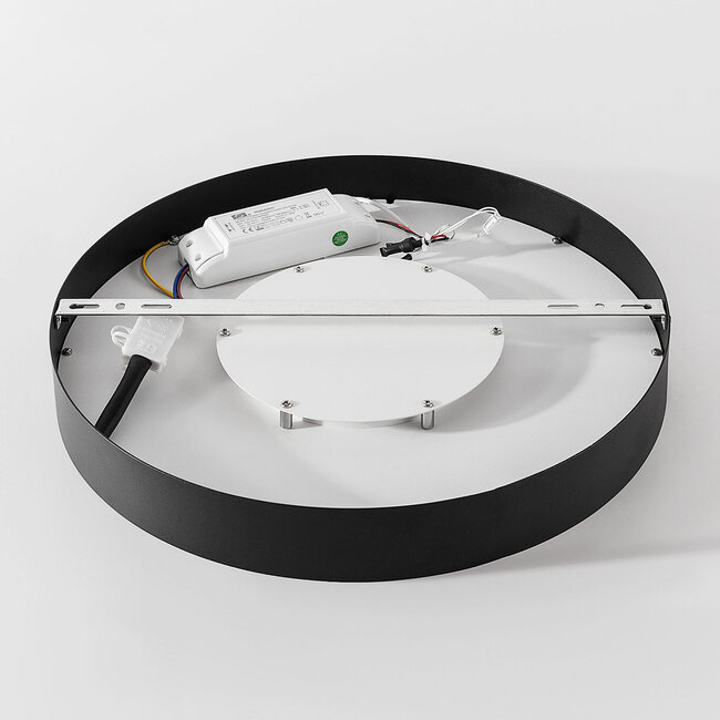 Lampa sufitowa Phobos 3-stopniowo ściemnialna LED – czarna i beżowa