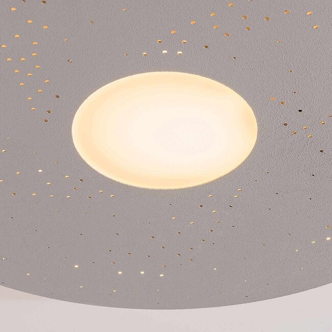 Lampa sufitowa Lyra 3-stopniowo ściemnialne LED - szara