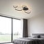 Design lampa sufitowa Zinara 3-stopniowo ściemnialne - Czarne