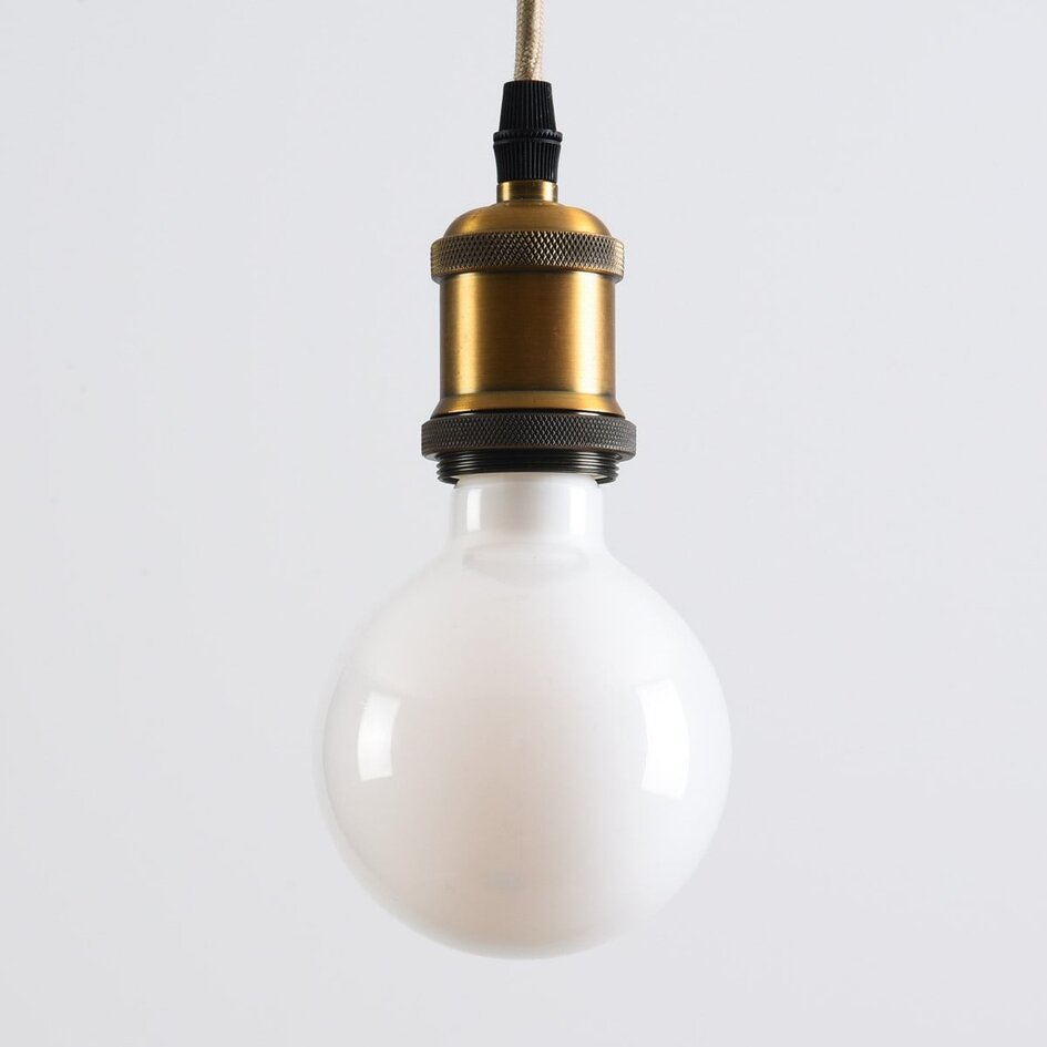 Żarówka LED 7W E27 XL, 2700K, mlecznobiałe szkło, Ø95 mm – 3-stopniowo ściemnialna