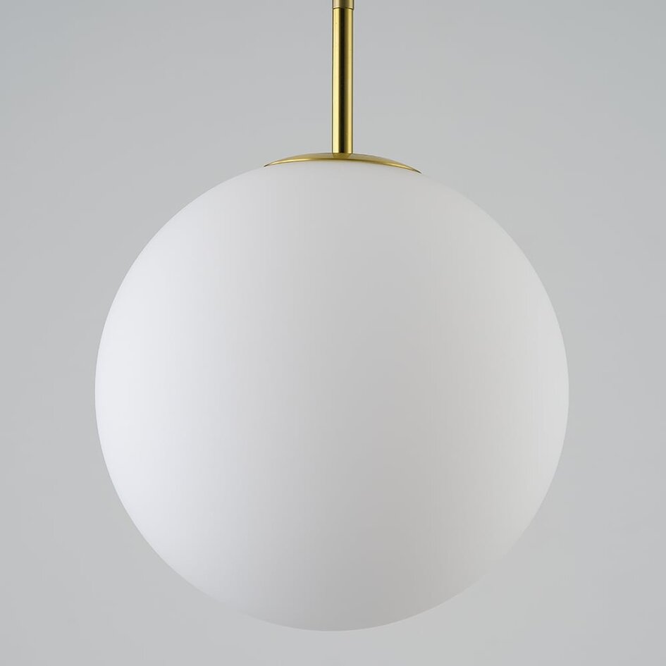 Lampa wisząca Signe złota z mlecznobiałym szkłem - 3-stopniowo ściemnialne, 2700K
