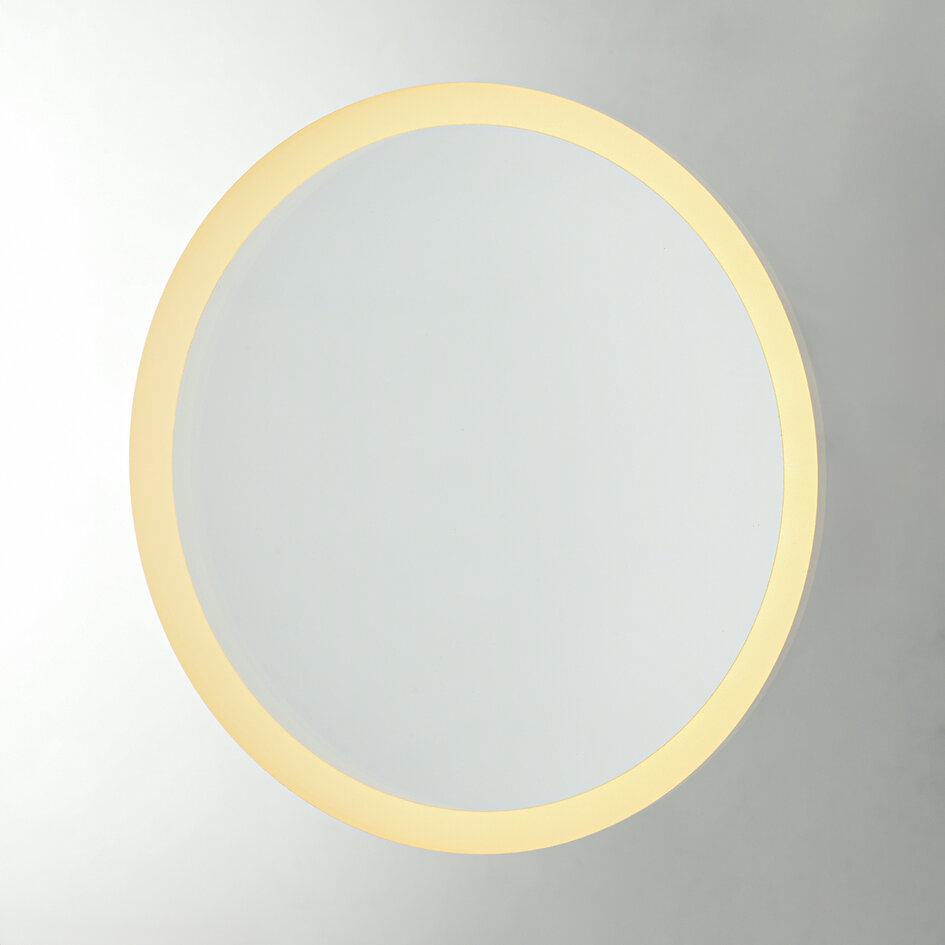 Lustro łazienkowe Sari z regulowanym LED, ściemniaczem dotykowym i ogrzewaniem – 60x80 cm
