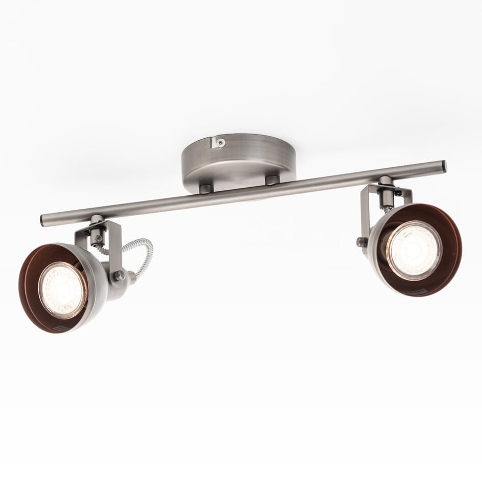 Lampa sufitowa Michigan matowe srebro