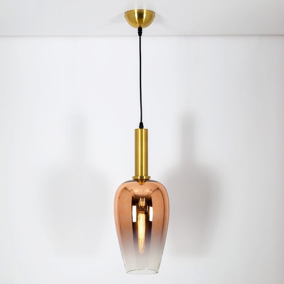 Lampa wisząca 1-światło z gradientem kolorów - Velicia
