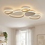Design Lampa sufitowa Zinara z wbudowanym źródłem LED, 3-stopniowo ściemnialne - piaskowo-beżowa