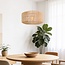 Rattan lampa wisząca Alvara