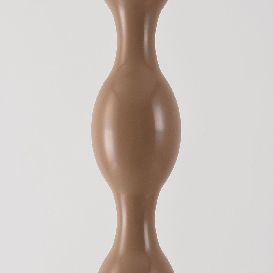 Design lampa podłogowa Mura ciepły szarobrązowy z metalu