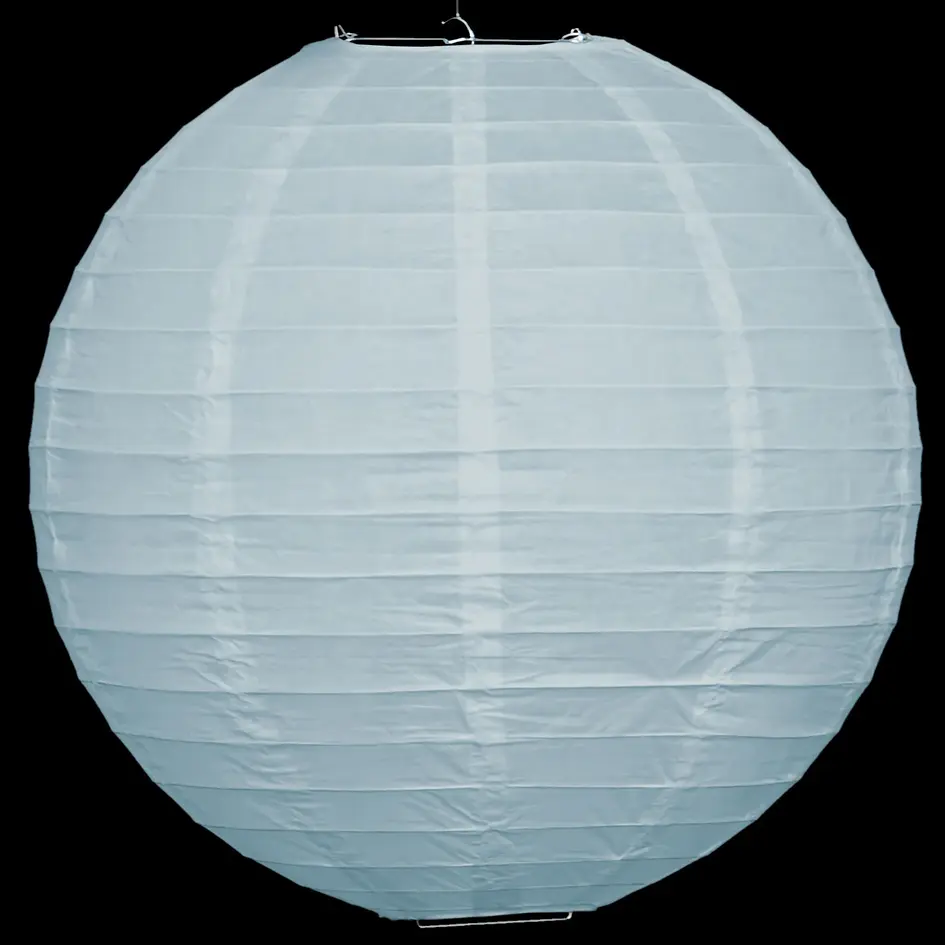 Jasnoniebieski nylonowy lampion zewnętrzny