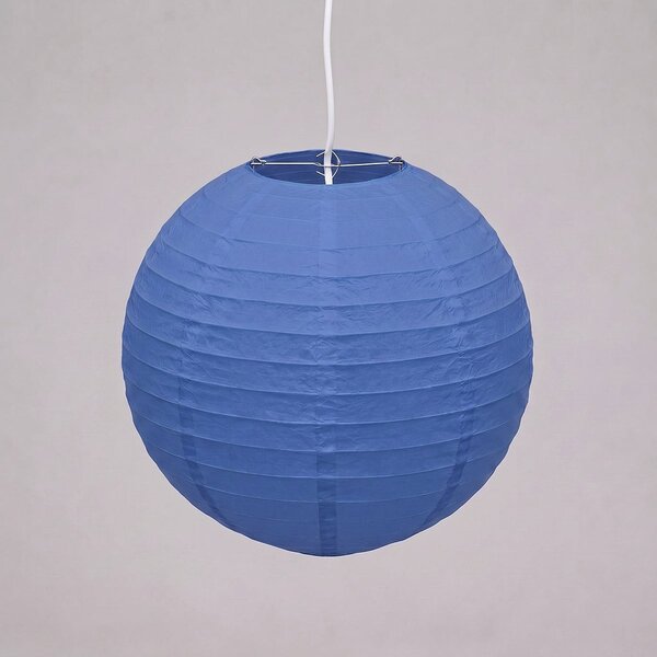 Ciemnoniebieski nylonowy lampion zewnętrzny