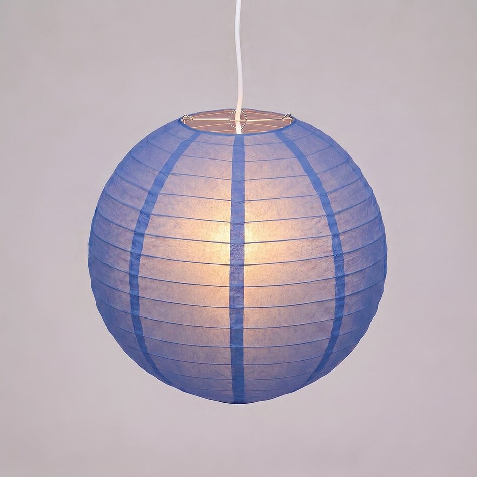 Ciemnoniebieski nylonowy lampion zewnętrzny