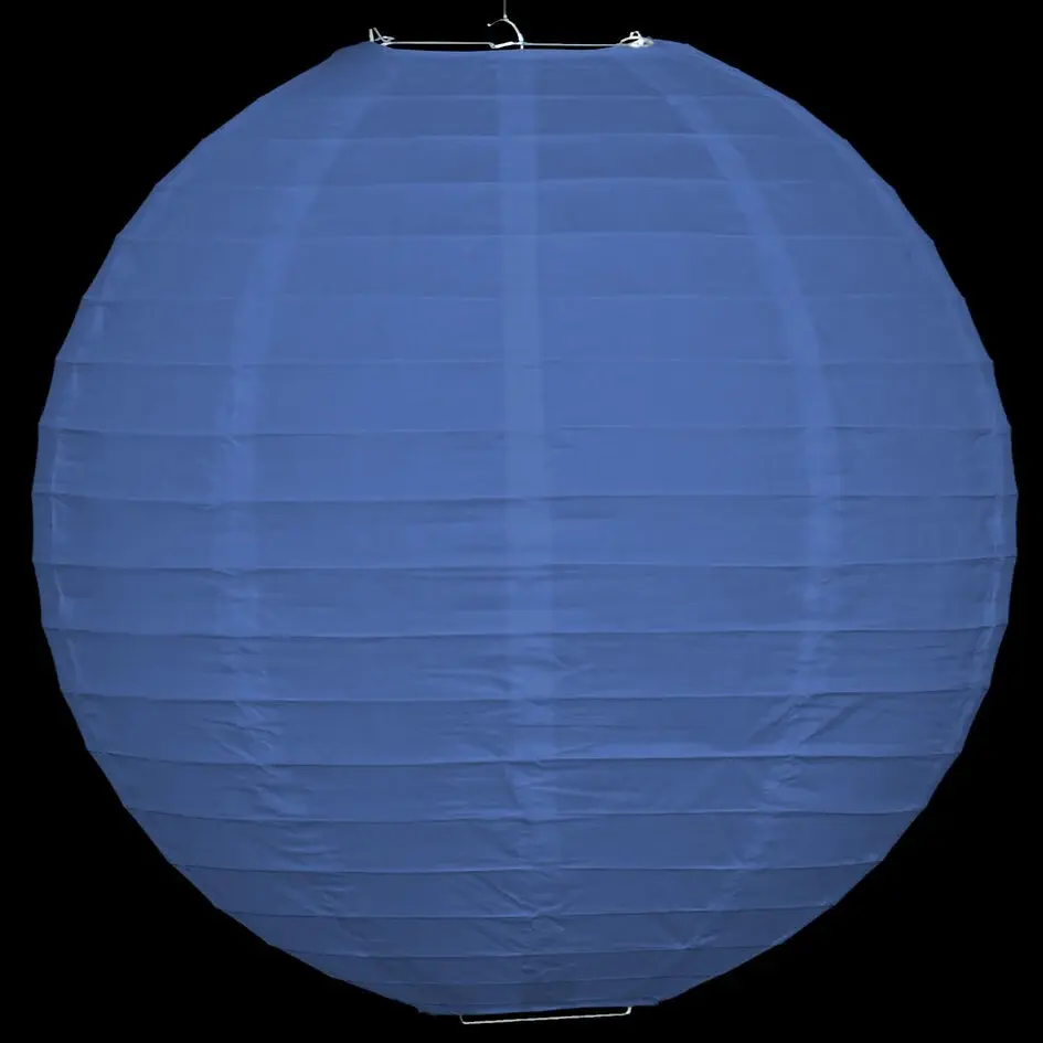 Ciemnoniebieski nylonowy lampion zewnętrzny