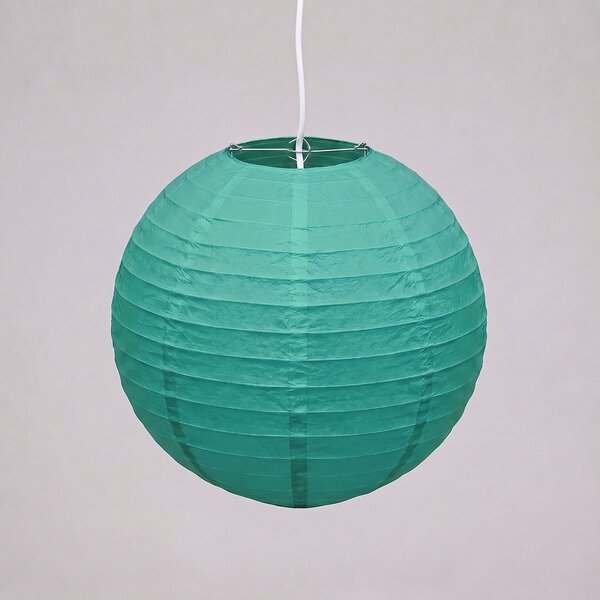 Jasnozielony nylonowy lampion zewnętrzny