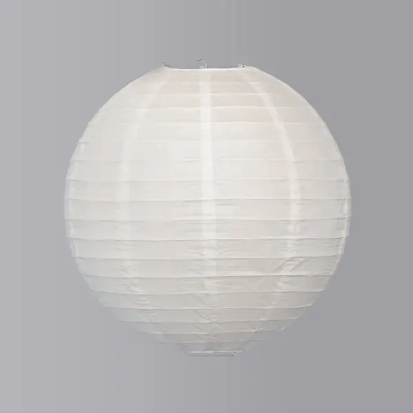 Biały lampion papierowy do wnętrz