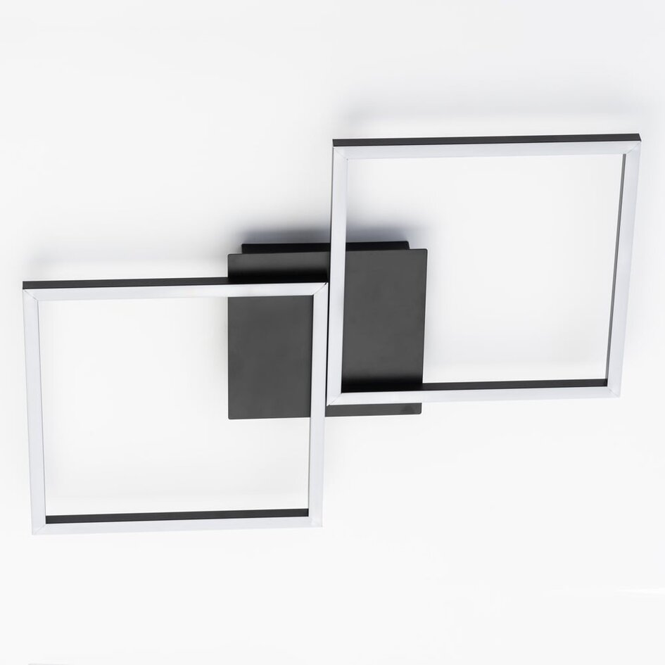 Design Lampa sufitowa z wbudowanym źródłem LED, ściemnialna - Luxton