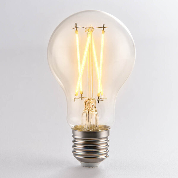 Lampa LED E27 ściemnialna, 5,9W, przezroczysta, Ø60, 2200-6500K (pilot dostępny osobno)