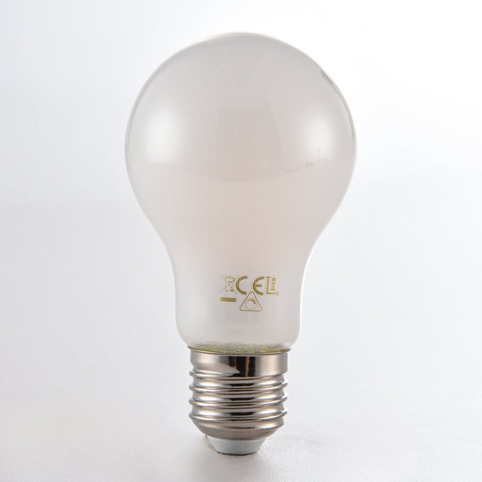 3-stopniowo ściemnialne Lampa LED E27 Ø60 z mlecznobiałym szkłem 7W 2700K