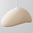3 światła lampa wisząca Wabi-Sabi Ishi z piaskowo-beżowym efektem kamienia - 3 x 30 cm