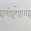Lampki sople modułowe | od 3 metrów ze 114 diodami LED – ciepła biel | guma