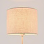 Lampa podłogowa Savanna z regulowaną lampką do czytania - beżowa