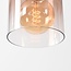 Design lampa wisząca Palaio 5-światło z ombre szkłem - brązowy