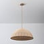 Lampa wisząca Norinda z plecionego rattanu - naturalna