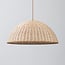 Lampa wisząca Norinda z plecionego rattanu - naturalna