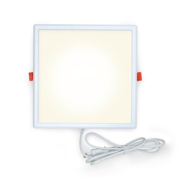 Kwadratowe reflektory wpuszczane LED