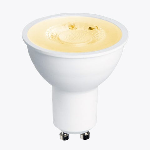 Ciepłe białe lampy GU10