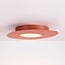 Lampa sufitowa Malina w kolorze terakoty z organicznym kształtem