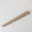Lampa wisząca Odinda z 3 bursztynowymi szklanymi kloszami