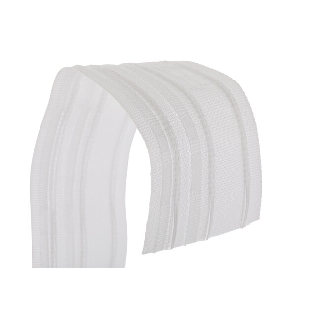 Huismerk Voorgeplooid gordijnband 2-plooi 5 cm breed