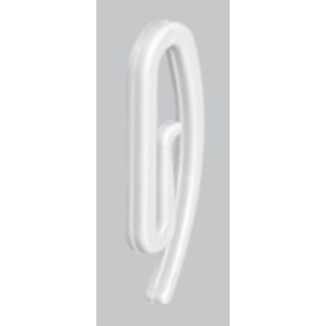 Huismerk Wave Gardinenhaken Weiß