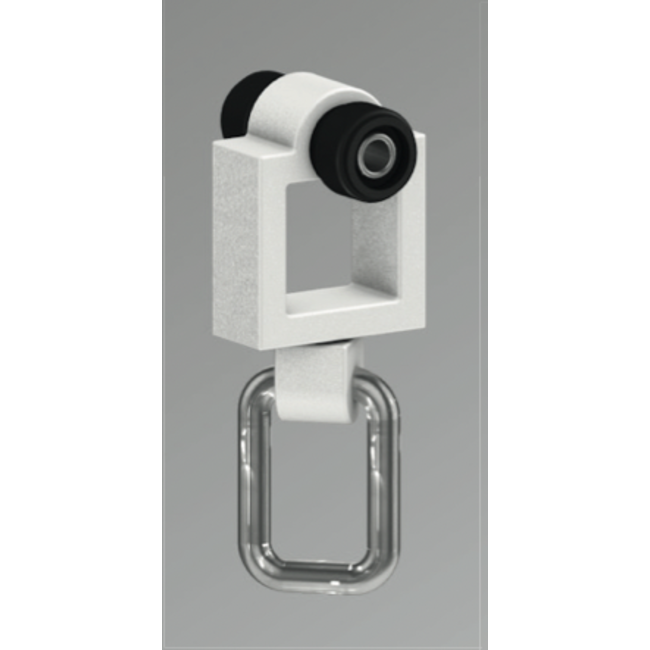 Gordijn Runners U-Rails geluidsarm verpakt per 20 stuks.