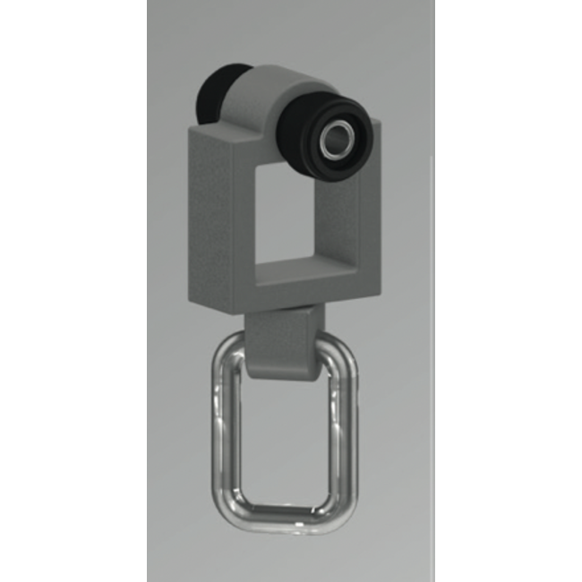 Gordijn Runners U-Rails geluidsarm verpakt per 20 stuks.