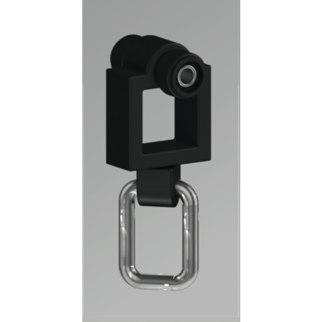 Gordijn Runners U-Rails geluidsarm verpakt per 20 stuks.