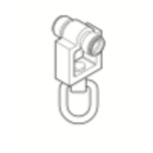 Gordijn Runners U-Rails geluidsarm verpakt per 20 stuks.